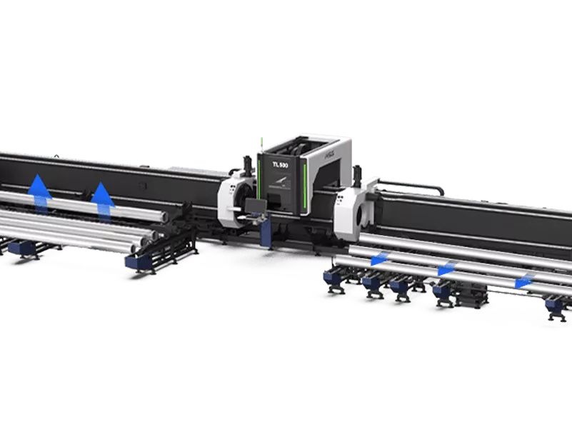 HSG TL fiber laserski rezalnik za rezanje cevi
