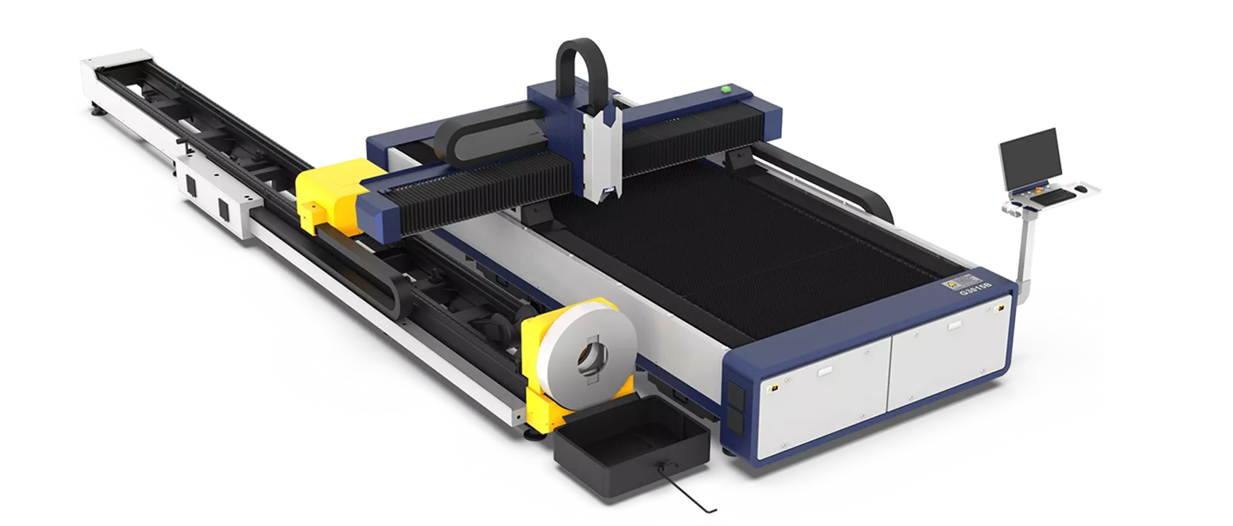 HSG G3015B-22Q kombiniran fiber laserski rezalnik
