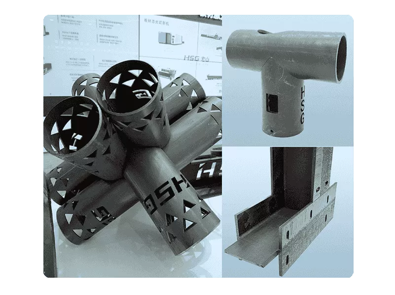 HSG TL fiber laserski rezalnik za rezanje cevi
