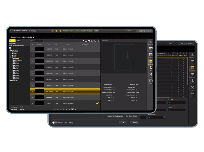 HSG CELL3015G 3D 5 osni fiber laser
