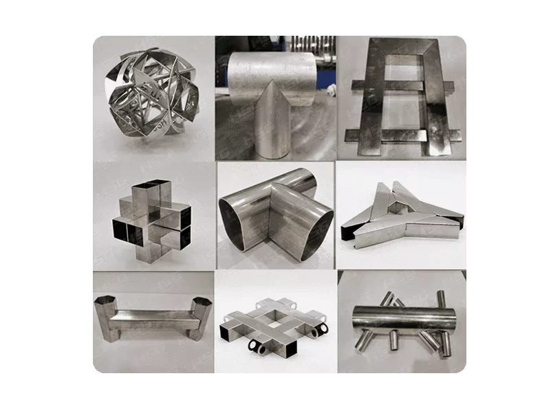 HSG TS65 fiber laserski rezalnik za rezanje cevi
