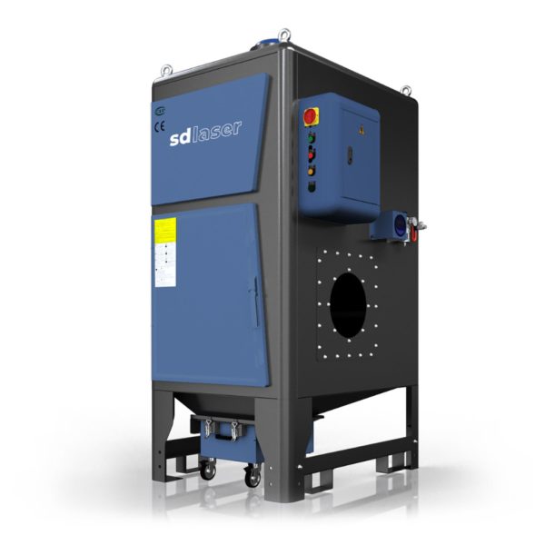 SD PRO 5.5kW ipari porszűrős elszívó