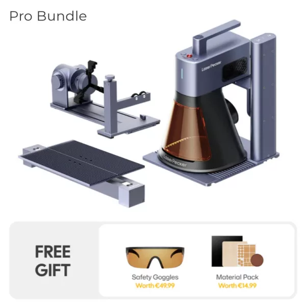 LaserPecker LP2 Plus Pro Bundle
