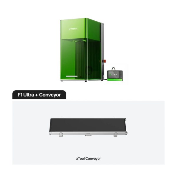 xTool F1 Ultra + Conveyor 20W fiber/20W dióda lézerjelölő