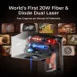   DEMO xTool F1 Ultra + Conveyor 20W fiber/20W dióda lézerjelölő