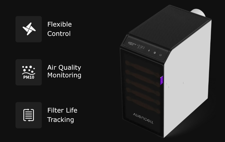 Aliencell Air Purifier levegő elszívó-szűrő
