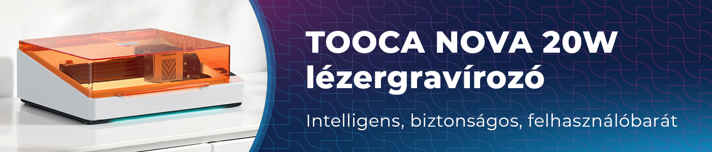 TOOCAA NOVA 20W Creator Bundle lézergravírozó
