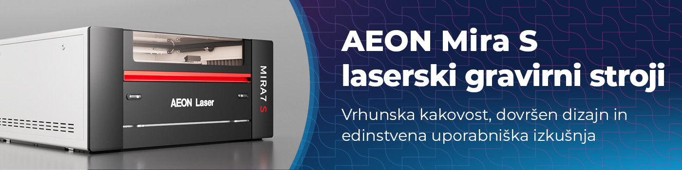 AEON MIRA 9S laserski gravirni stroj 60W
