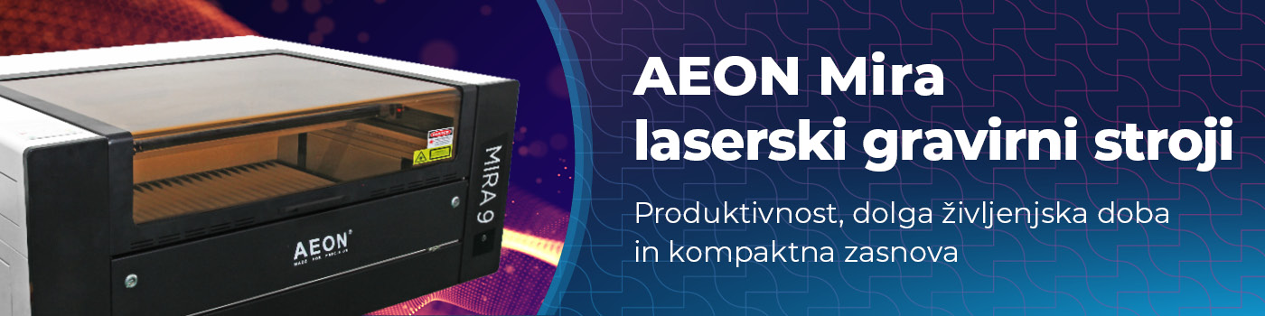 AEON MIRA 9 laserski gravirni stroj 100W
