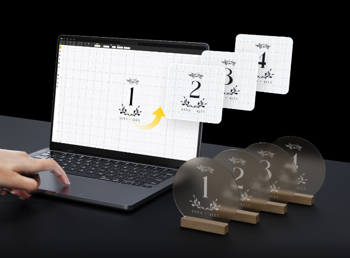   LaserPecker LP5 basic 20W vlakenski / 20W diodni laserski gravirni stroj
