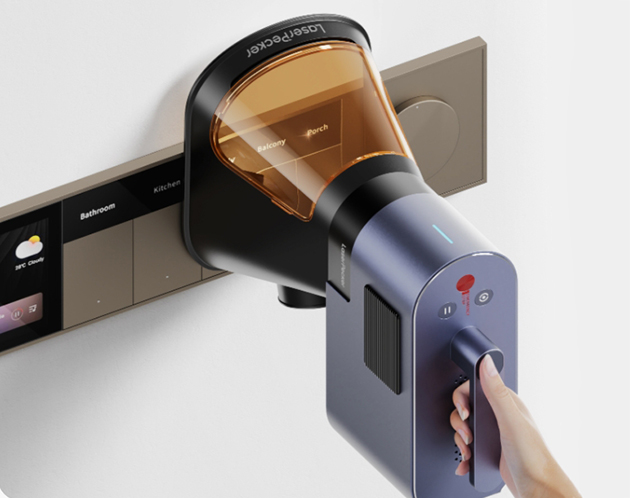   LaserPecker LP5 basic 20W vlakenski / 20W diodni laserski gravirni stroj
