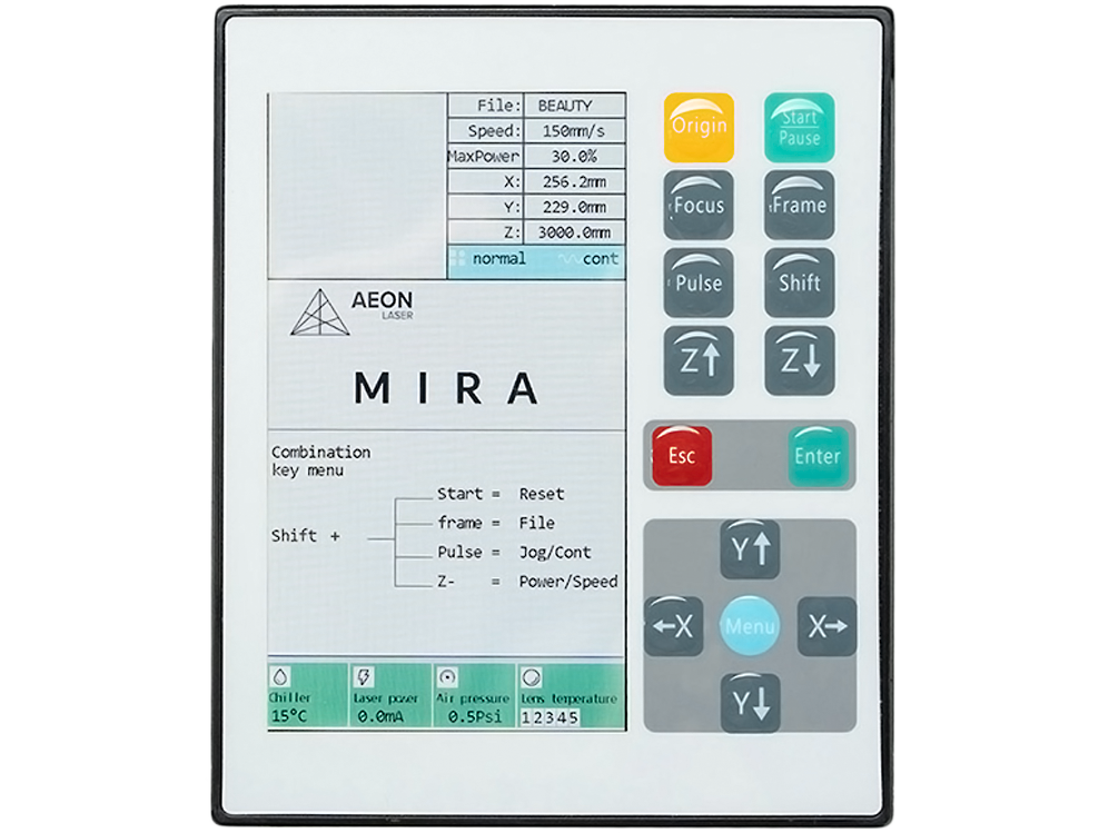 AEON MIRA 9S laserski gravirni stroj 60W
