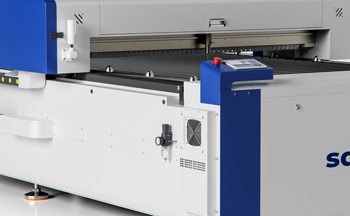 SD-LASER BASIC 1325 150W síkágyas CO2 lézervágógép

