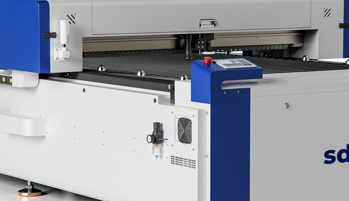 SD-LASER PRO 1325/1530 300W síkágyas CO2 lézervágógép
