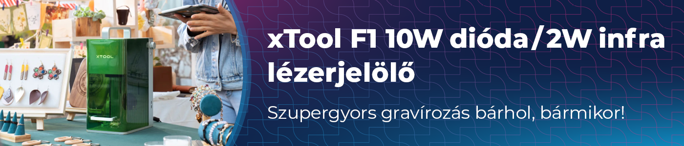 xTool F1 10W dióda/2W infra lézerjelölő
