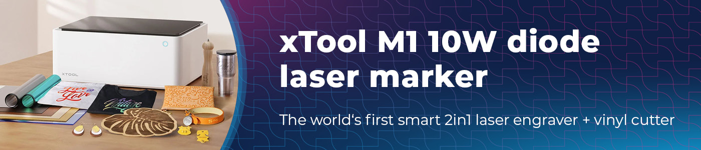 xTool M1 (P1030264) 10W diode laser marker

