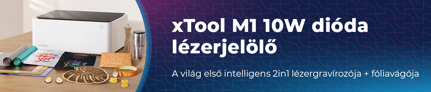 xTool M1 (P1030264) 10W dióda lézerjelölő
