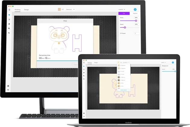 xTool M1 (P1030264) 10W dióda lézerjelölő
