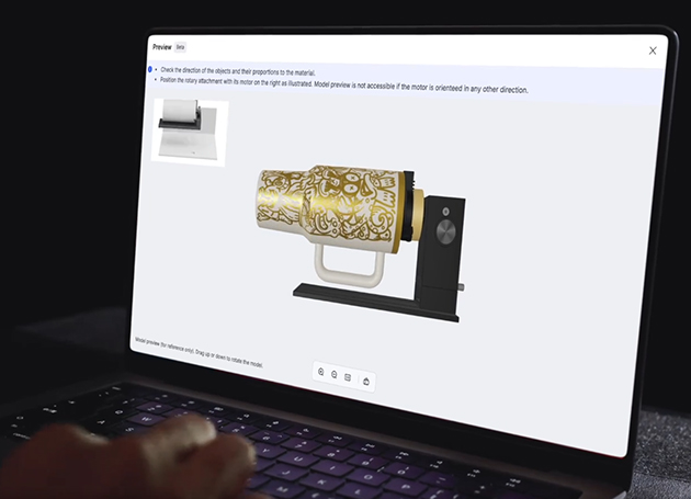 xTool P3  80W CO2 laserski gravirni stroj
