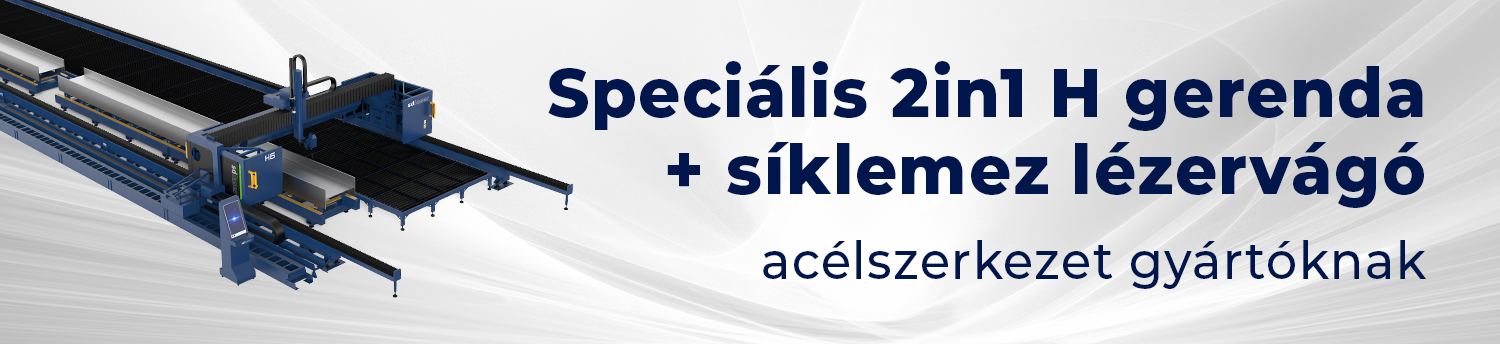 SD Laser H6 fiber H gerenda és síklézervágó
