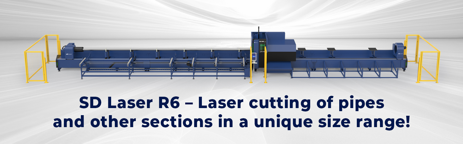 SD Laser R6 fiber laserski rezalnik cevi
