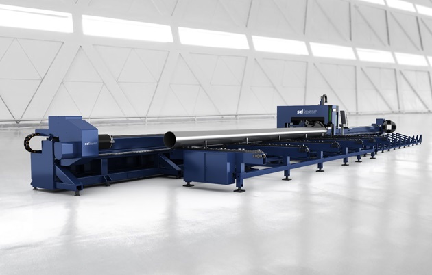 SD Laser R8 fiber laserski rezalnik cevi
