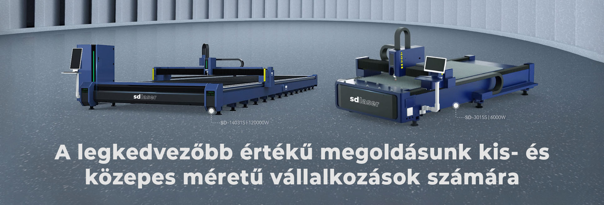 SD Laser S széria fiber lézervágógépek
