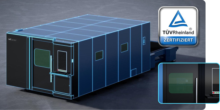 SD Laser E10 fiber lézervágó

