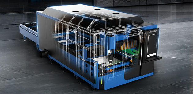 SD Laser series EG fiber laser cutting machines

