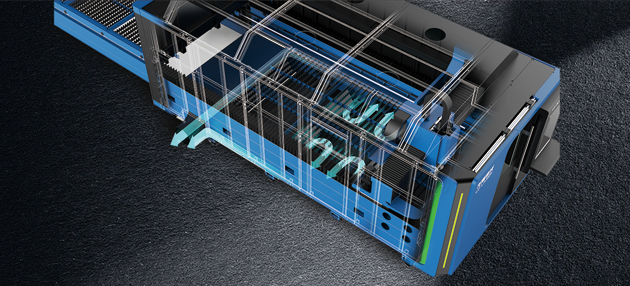 SD Laser series EG fiber laser cutting machines
