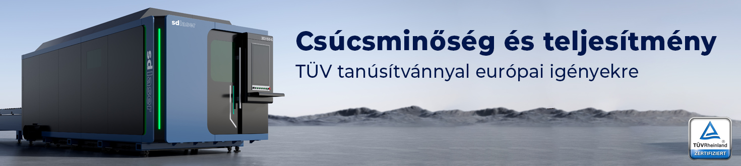 SD Laser EG széria fiber lézervágógépek
