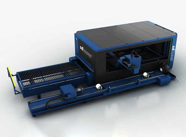   SD Laser ER serija – kombinirani fiber laserski rezalnik plošč in cevi
