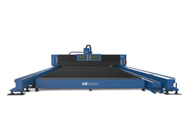 SD Laser S GROUND RAIL serija Fiber laserski rezalniki
