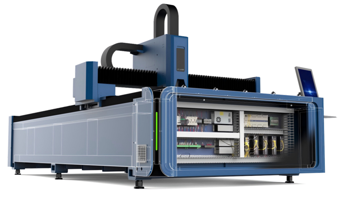 SD Laser S5 fiber lézervágó
