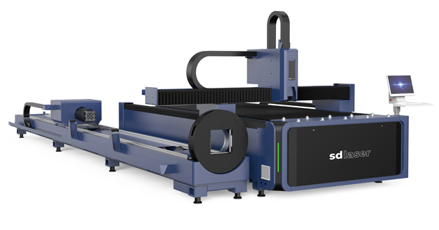   SD Laser SR serija – kombinirani fiber laserski rezalnik plošč in cevi
