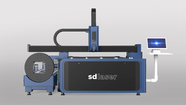   SD Laser SR serija – kombinirani fiber laserski rezalnik plošč in cevi
