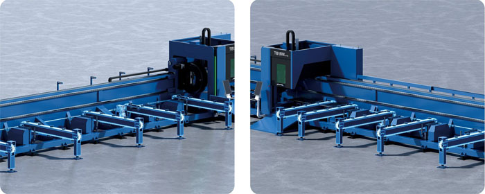 SD Laser T8 fiber csővágó lézergép
